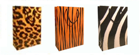 Animal Print Paper Bags